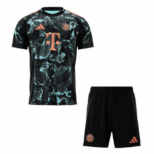 Men's Bayern Munich Away Soccer Jersey Kit (Jersey+Shorts) 2024/25