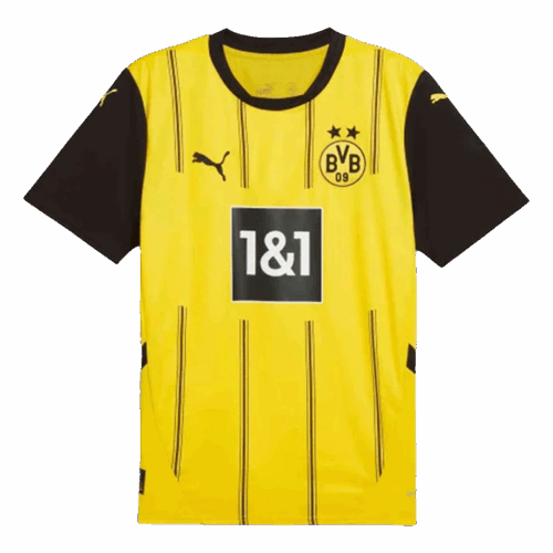 Men's Authentic Borussia Dortmund Home Soccer Jersey Shirt 2024/25 - Player Version