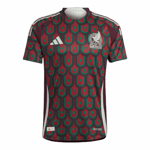 Men's Authentic Mexico Home Soccer Jersey Shirt COPA AMÉRICA 2024 - Player Version