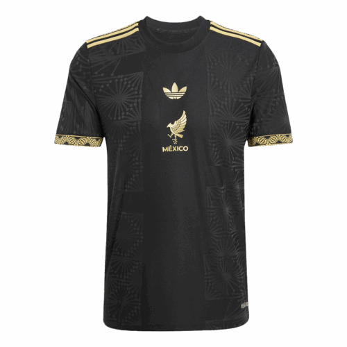 Men's Authentic Mexico Gold Cup Third Away Soccer Jersey Shirt 2025 - Player Version