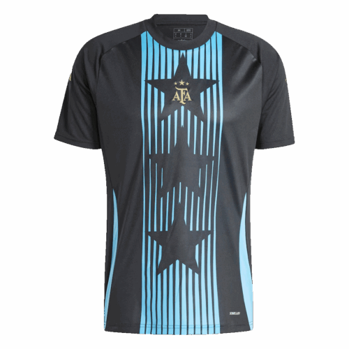 Men's Argentina Training Pre-Match Training Soccer Jersey Shirt COPA AMÉRICA 2024 - Fan Version