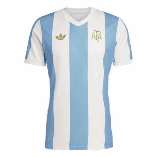 Men's Argentina 50th Anniversary Soccer Jersey Shirt 2024 - Fan Version
