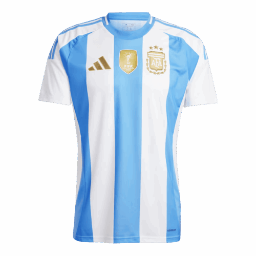 Premium Quality Men's Argentina Home Soccer Jersey Shirt 2024 - Fan Version