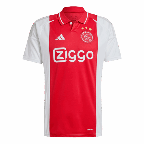 Men's Ajax Home Soccer Jersey Shirt 2024/25 - Fan Version