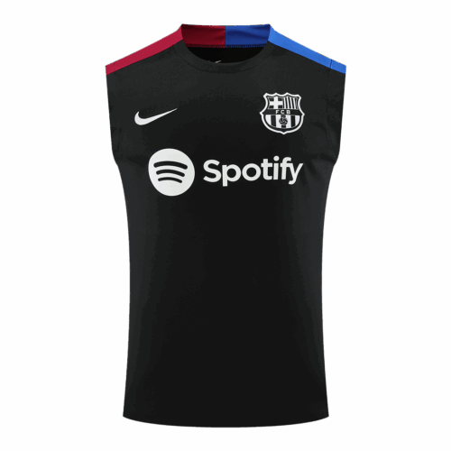 Men's Barcelona Pre-Match Sleeveless Top Training Vest 2024/25