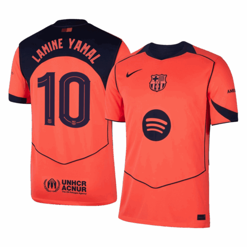 Barcelona LAMINE YAMAL #10 Third Away Soccer Jersey Replica 2025/26 UCL