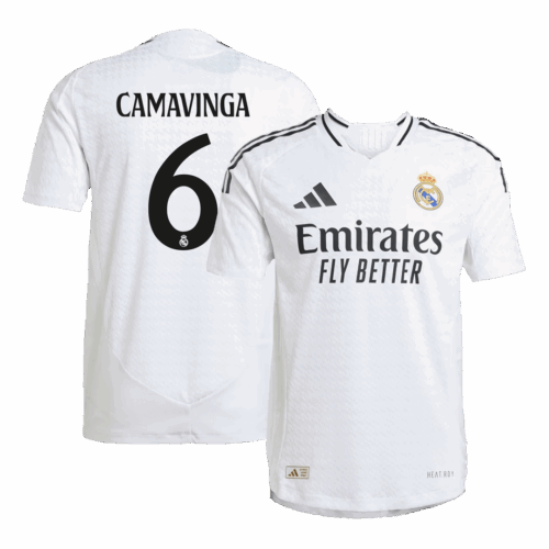 Premium Quality Men's Authentic Real Madrid Home Soccer Jersey Shirt Copa del Rey Final 2024/25 - Player Version
