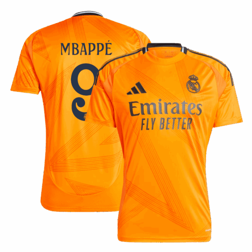Premium Quality Men's MBAPPÉ #9 Real Madrid Away Soccer Jersey Shirt 2024/25 - Fan Version