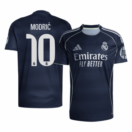 Real Madrid MODRIĆ #10 Away Soccer Jersey Replica 2025/26