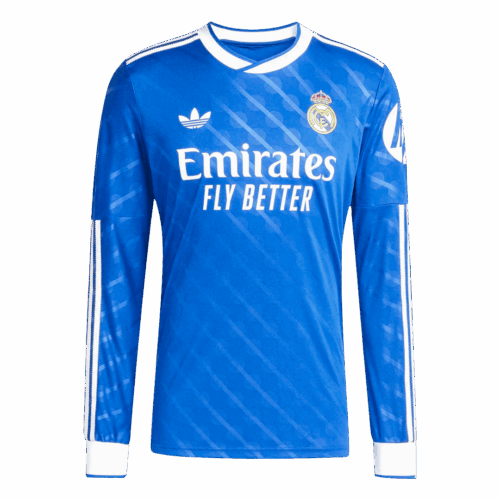 Real Madrid Third Away Soccer Long Sleeves Jersey Replica 2025/26