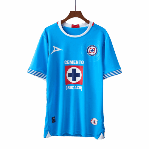 Men's Authentic Cruz Azul Home Soccer Jersey Shirt 2024/25 - Player Version