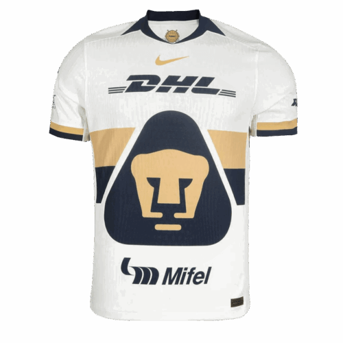Pumas UNAM Home Soccer Jersey Authentic 2025/26