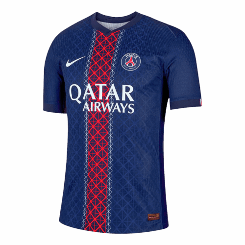 Men's Authentic PSG Home Soccer Jersey Shirt 2025/26 - Player Version