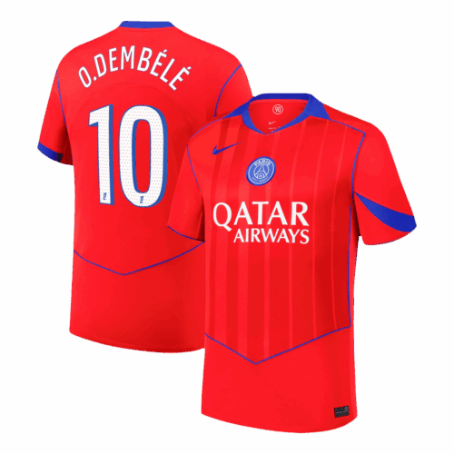 PSG O.DEMBÉLÉ #10 Third Away Soccer Jersey Replica 2025/26