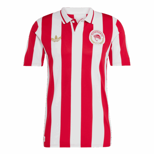 Men's Olympiakos 100th Anniversary Soccer Jersey Shirt 2024/25 - Fan Version