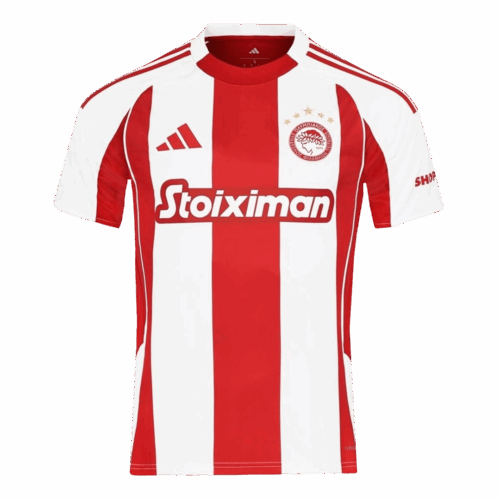 Olympiakos Home Soccer Jersey Replica 2025/26