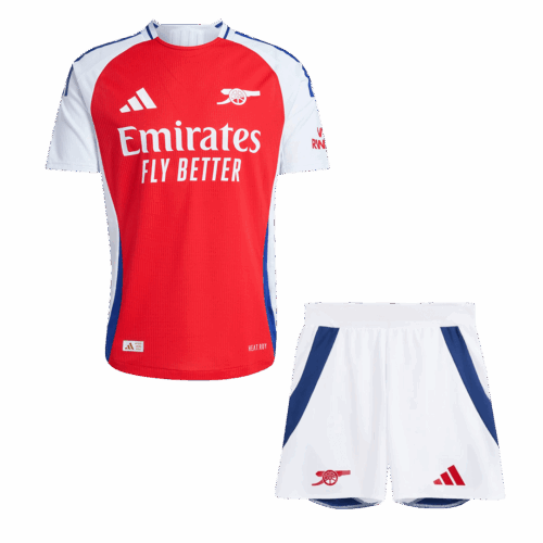 Men's Authentic Arsenal Home Soccer Jersey Kit (Jersey+Shorts) 2024/25