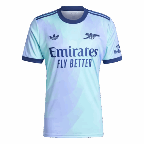 Premium Quality Men's Arsenal Third Away Soccer Jersey Shirt 2024/25 - Fan Version