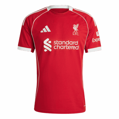 Liverpool Home Soccer Jersey Replica 2025/26