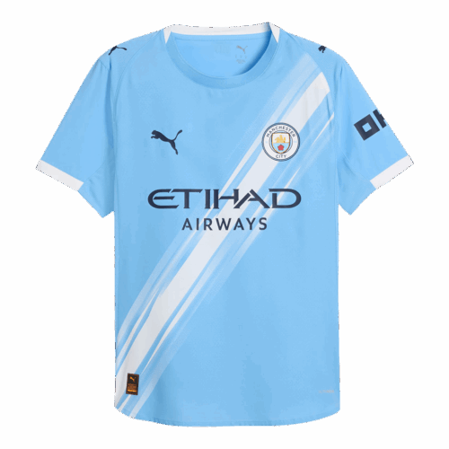 Manchester City Home Soccer Jersey Authentic 2025/26