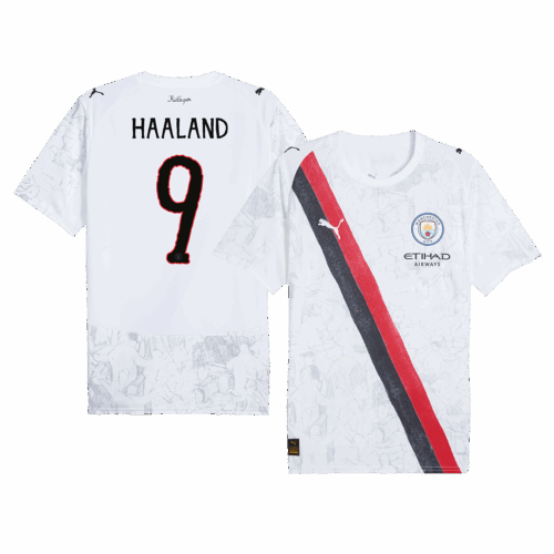Manchester City HAALAND #9 Soccer Jersey Replica 2025/26