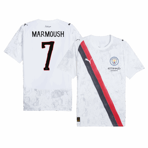 Manchester City MARMOUSH #7 Soccer Jersey Replica 2025/26