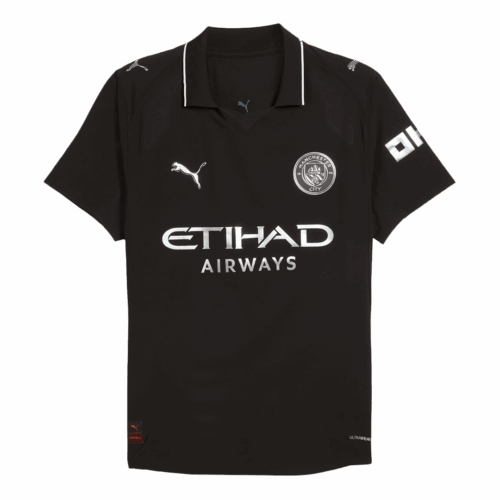 Manchester City Away Soccer Jersey Authentic 2025/26