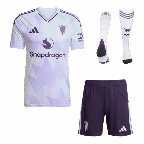 Manchester United Away Soccer Full Kit Replica 2025/26
