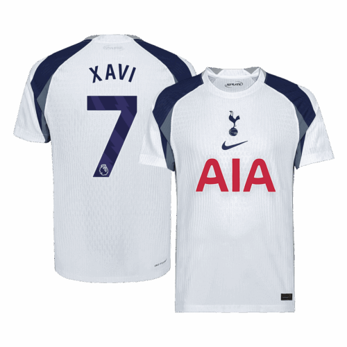 Tottenham Hotspur XAVI #7 Home Soccer Jersey Authentic 2025/26