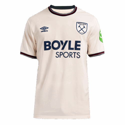 West Ham United Away Soccer Jersey Replica 2025/26