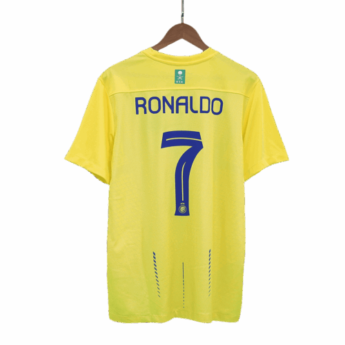 Premium Quality Men's RONALDO #7 Al Nassr Home Soccer Jersey Shirt 2023/24 - Fan Version