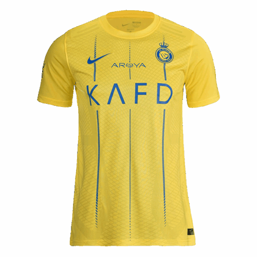 Premium Quality Men's Al Nassr Home Soccer Jersey Shirt 2023/24 - Fan Version