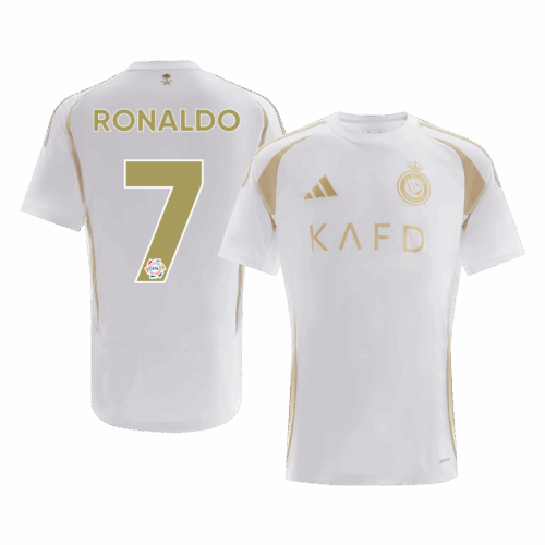 Men's RONALDO #7 Al Nassr Third Away Soccer Jersey Shirt 2024/25 - Fan Version