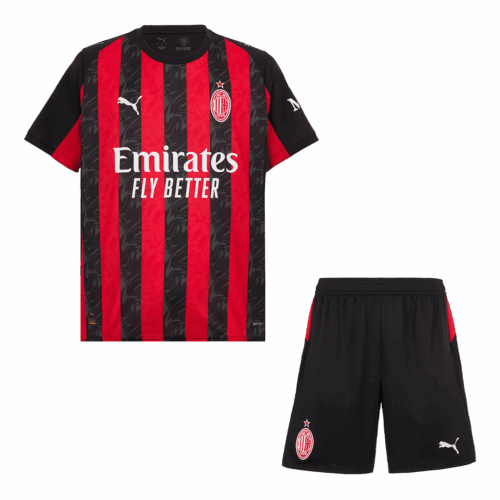 AC Milan Home Soccer Jersey Kit Replica 2025/26