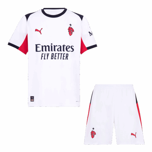 AC Milan Away Soccer Kit (Jersey+Shorts) Replica 2025/26