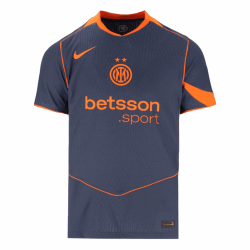 Inter Milan Third Away Soccer Jersey Authentic 2025/26
