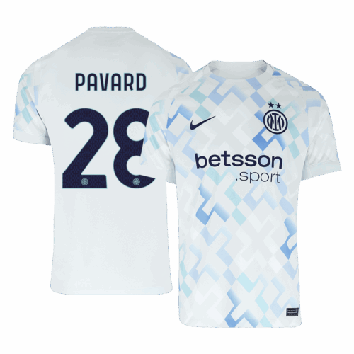 Inter Milan PAVARD #28 Away Soccer Jersey Replica 2025/26