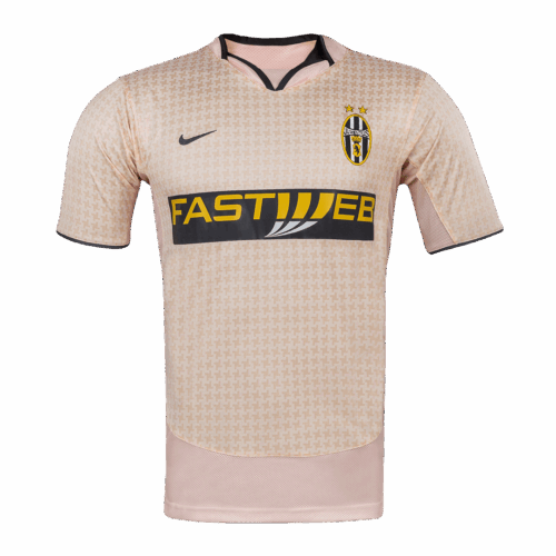 Men's Retro 2003/04 Juventus Away Soccer Jersey Shirt