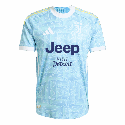 Juventus Away Soccer Jersey Authentic 2025/26