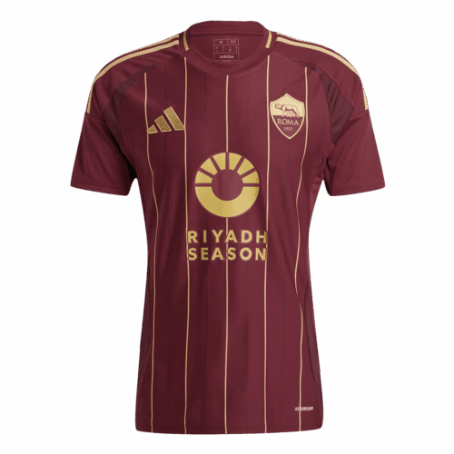 Men's Roma Home Soccer Jersey Shirt 2024/25 - Fan Version