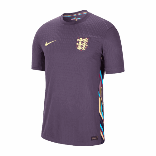 Men's Authentic England Away Soccer Jersey Shirt EURO 2024 - Player Version