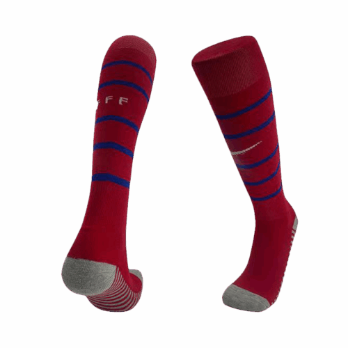 France Home Soccer Socks EURO 2024