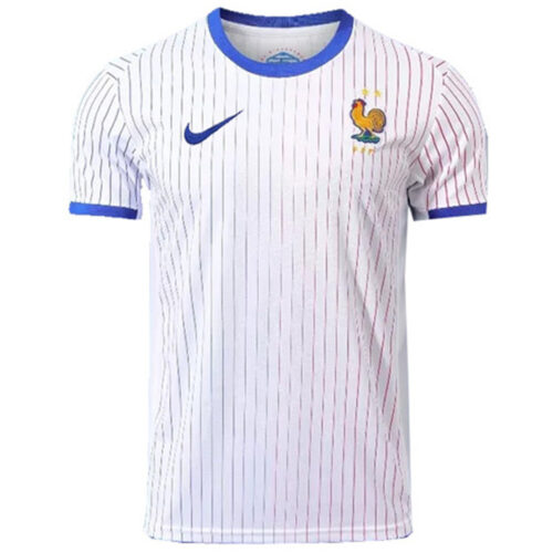 Premium Quality Men's France Away Soccer Jersey Shirt Euro 2024 - Fan Version