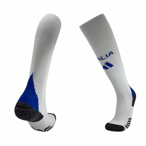 Kids Italy Away Soccer Socks Euro 2024