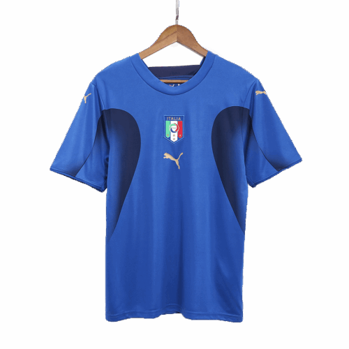 Men's Retro 2006 World Cup Italy Home Soccer Jersey Shirt