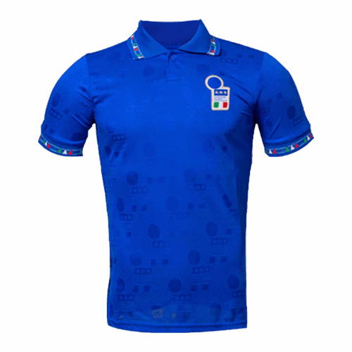 Men's Retro 1994 World Cup Italy Home Soccer Jersey Shirt