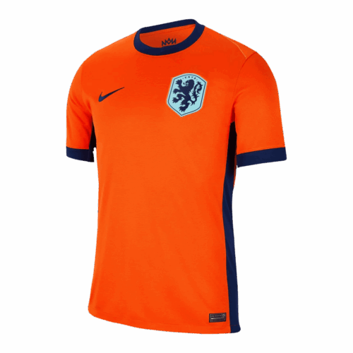 Men's Netherlands Home Soccer Jersey Shirt EURO 2024 - Fan Version