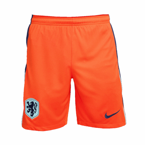 Men's Netherlands Home Soccer Shorts Euro 2024