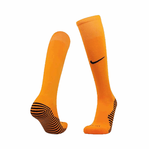 Kids Netherlands Home Soccer Socks Euro 2024